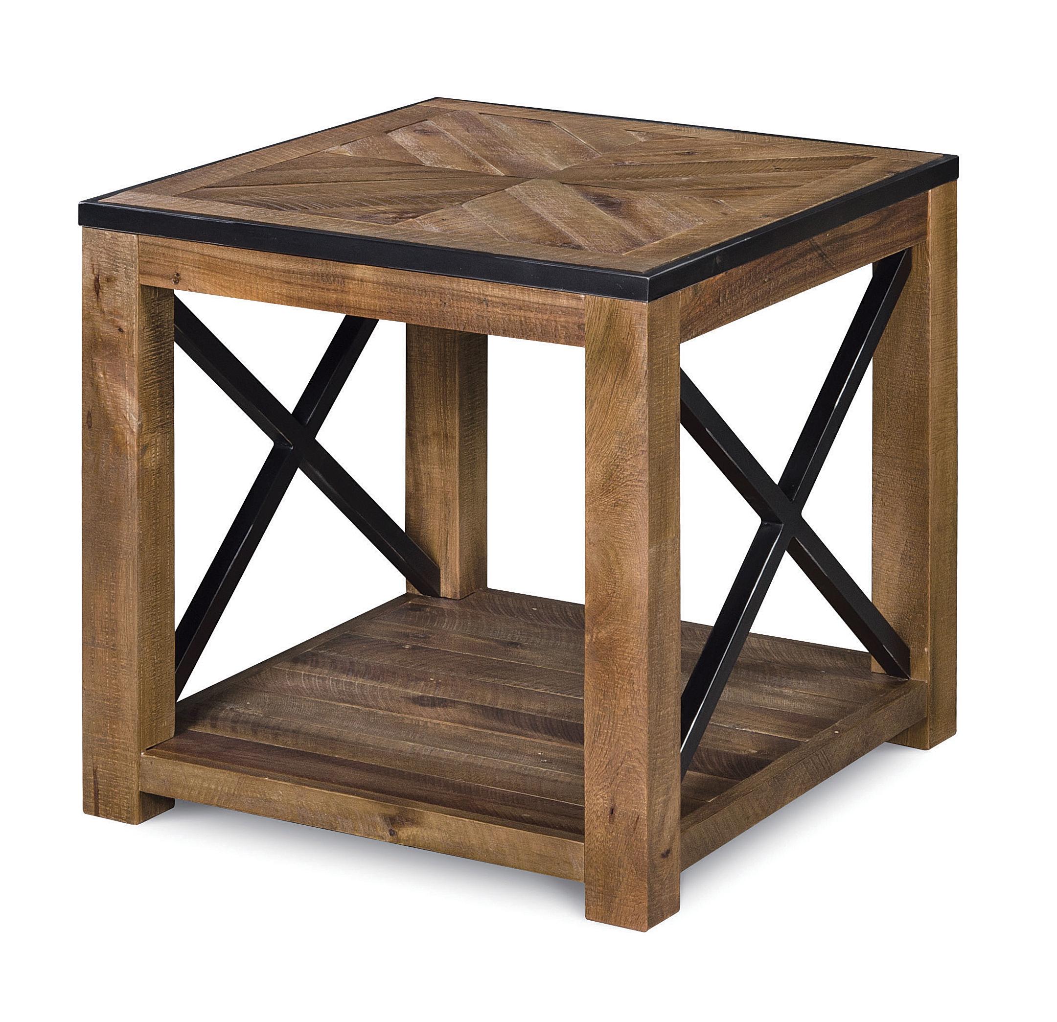 Magnussen Home Penderton T238603 Rectangular End Table with One Shelf